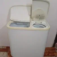 ماشین لباسشویی دوقلو هایر 8کیلویی