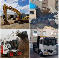 حمل نخاله با بادسان،تخریب،گودبرداری،با بیل و بابکت