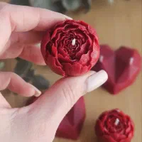 شمع رز پیونی