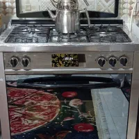 اجاق گاز طرح فر استیل