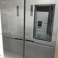 یخچال دوقلو استیلون نقره ای درحدنو