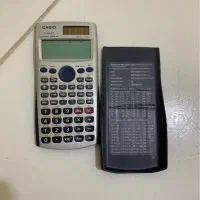 ماشین حساب مهندسی کاسیو اصل با دفترچه