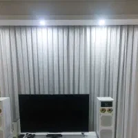 3عدد پرده همراه با پشت پرده ای