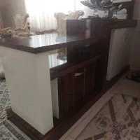 اوپن هایگلاس.چوب.ام دی اف .کمدی دیواری