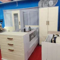 سرویس چوب سیسمونی طرح دستگیره تلفنی کرم طلایی