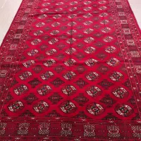 فرش ۶۰ ساله ترکمنی ریز باف