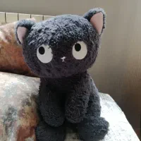 عروسک گربه سیاه