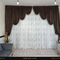 پرده حریر ‌ومخمل