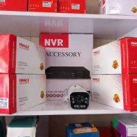 پک 4 عددی دوربین مداربسته دید در شب رنگی