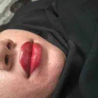 شیدینگ لب فیبروز میکرو قاب سایه تتو