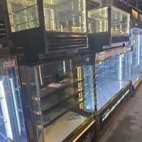 یخچال قنادی مشکی داخل مشکی طول یک متری