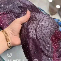 پارچه های مجلسی کار دست یاقوتی