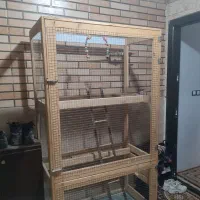 قفس پرنده چوبی