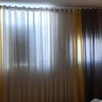 پرده پذیرایی واتاق خواب درحدنو
