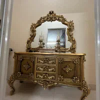 کنسول با چوب راش