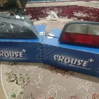 چراغ جلو پارس تو مشکی با چراغ خطر دودی در حد