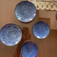 دیوار کوب قلم ابی نقش برجسته قدیمی