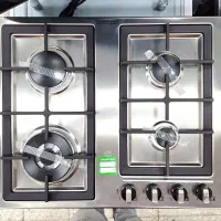 اجاق گاز صفحه‌ای رومیزی 4 شعله تاکنوگلد استیل G109