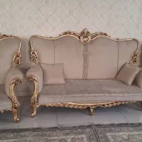 مبل سلطنتی  با میز عسلی