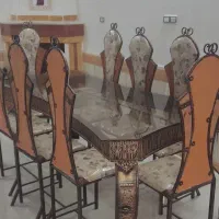 میز ناهارخوری 8 نفره فرفوژه