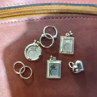 گوشواره پلاک طلا