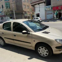 پژو ۲۰۶ Sd مدل ۸۷ دوگانه سوز کارخانه V2 موتورتیپ ۵