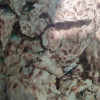 بیست کیلو نان خشک تمیز تمیز