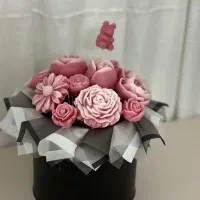 باکس گل شمع