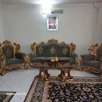 مبل نه نفره سالم ابرسرد کلاف سفارشی از همدان