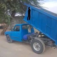 نیسان کمپرسی(جکی)حمل مصالح(ماسه و نخاله و شن و‌کود