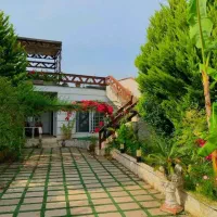 ویلا باغ روفدار شهرکی حیاط گلکاری تهاتر با خودرو