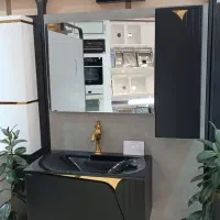 روشویی کابینتی شیشه ای کورین
