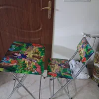 میز و صندلی تحریر  کاملا کم جا و راحت