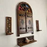 تابلوی سنتی آینه دار مدل پنجره ای