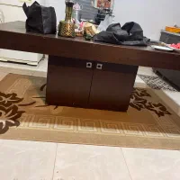 میز بزرگ و کاربردی کشو و کمد دار