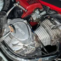 متور|موتورسیکلت|صحرای باغ, |دیوار