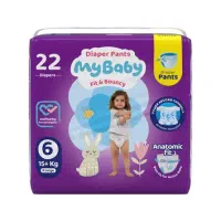 پوشک My baby سایز 6 شورتی