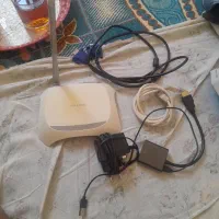 مدم روترکارکرده باکابلهایش وکارتون