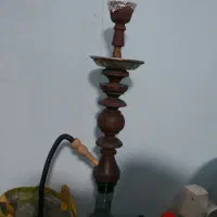 قلیان چوب گردو تکمیل