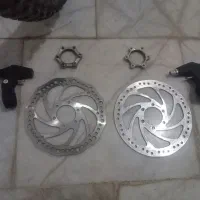 دیسک دوچرخه و دسته ترمز