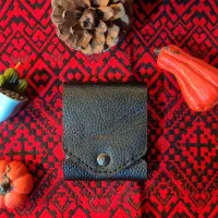 کیف کارت دست دوز تمام چرمی