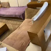 مبل  چوبی سالم فوری فروش