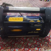 رادیو ضبط وچراغ اضطراری شارژی