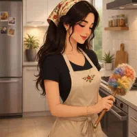 نیروی خانم برای امور منزل شبانه روزی