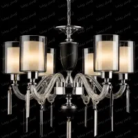 لوستر باکارات و کریستالی در انواع رنگ طرح مختلف