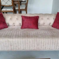مبل 8 نفره برند بلوط به همراه جلو مبلی