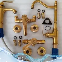 ست شیرآلات بامبو سنگین سینک هود گاز کد bdhw3