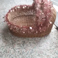 سبد حصیری بچه