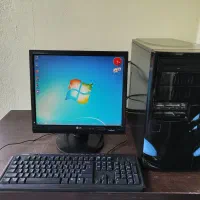 کامپیوتر ۲هسته ۶۳۰۰ رم ۴ ddr2 هارد ۲۵۰ گرافیک ۱