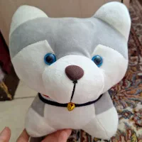 عروسک سگ هاسکی